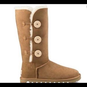 Bailey button tall chestnut UGGS